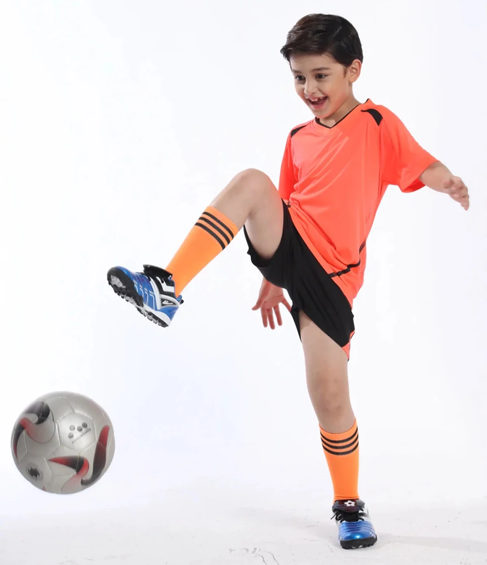 Survetement футбол детские футбольные майки Майо де фут Обучение Футбол рубашка Futbol Униформа мужская футбольная форма набор