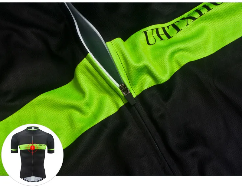 Uhtxhu Short Sleeve Mens Cycling Jersey 2018 Mtb Jersey Bike Clothing Mountain Bicycle Shirt Cycling/Cycle Jersey Men