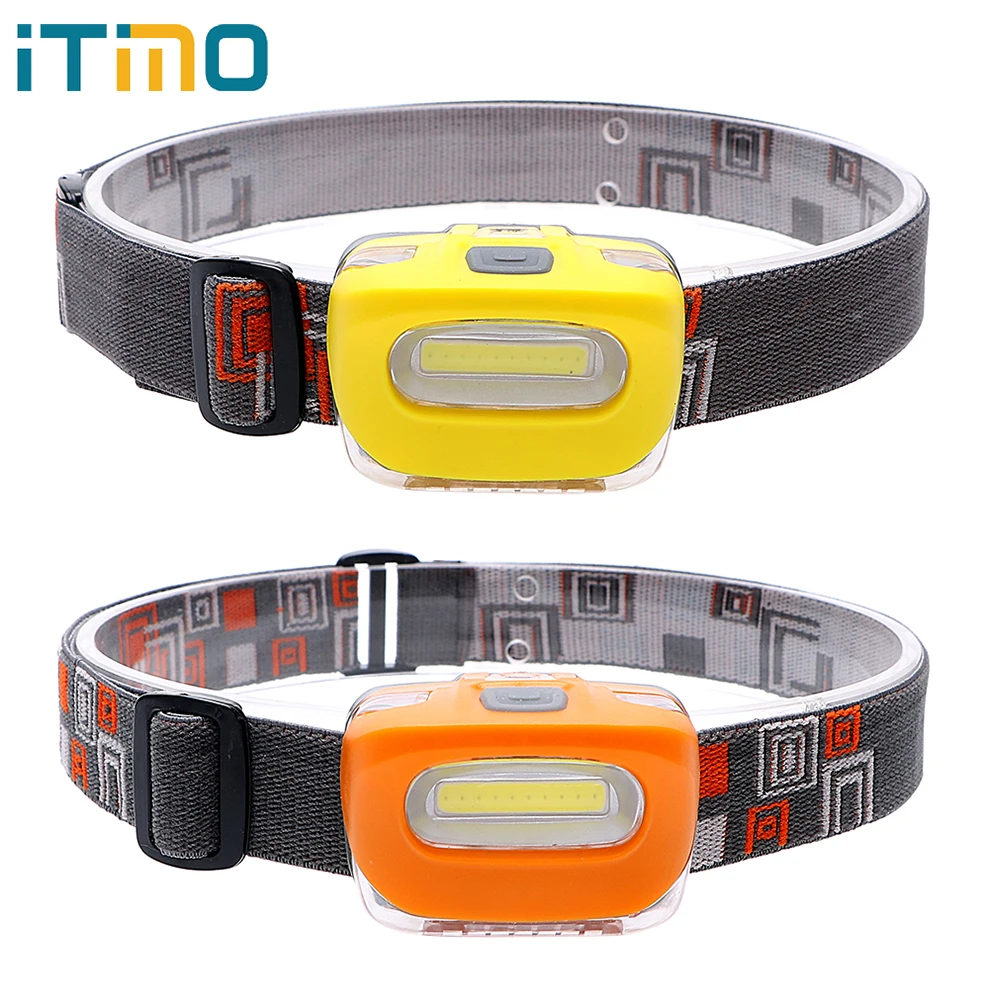 

ITimo 2 Modes LED Headlamps Headlight Super Bright Flashlight LED Head Lamp Emergency Light For Camping Hiking Outdoor Activity