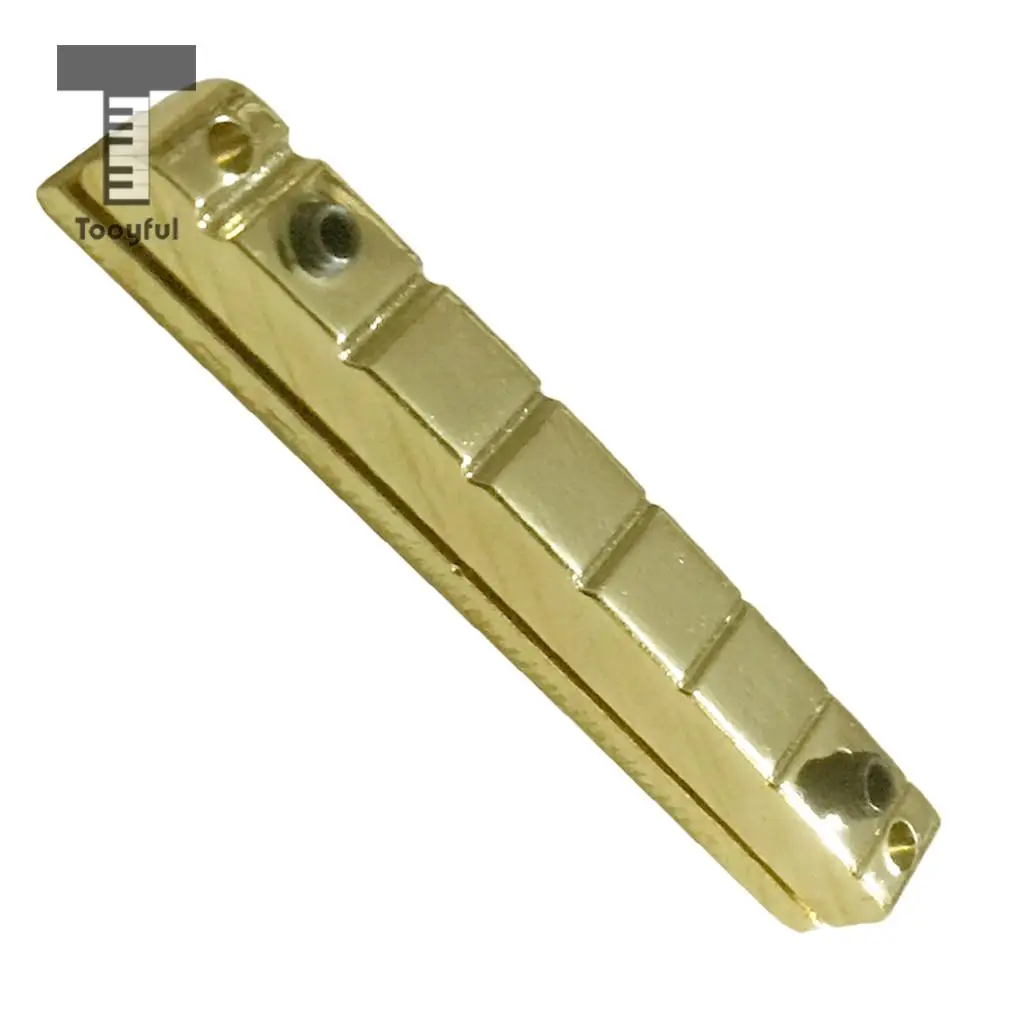 Tooyful Guitar Brass Adjustable Height 7 Strings Slotted Nut for Guitar Accessory
