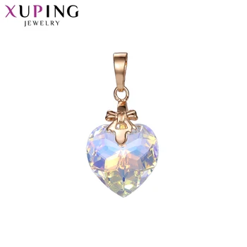 

Xuping Jewelry Pendant Necklaces Heart Shaped Crystals from Swarovski Sweet Little Fresh Christmas Gifts S141.2-34072