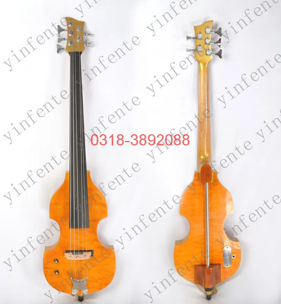 Sell now Cello 4/4 New Solid wood Electric Cello Silent White Color Top