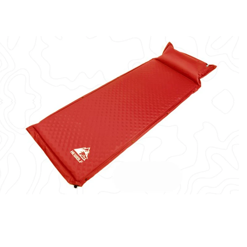 HEWOLF outdoor 188*65*5cm single automatic inflatable cushion pad thickening inflatable bed mattres