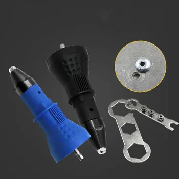 

Rivet Gun Adapter Electric Rivet Gun Riveter Nut Gun Riveting Core Drill Electric