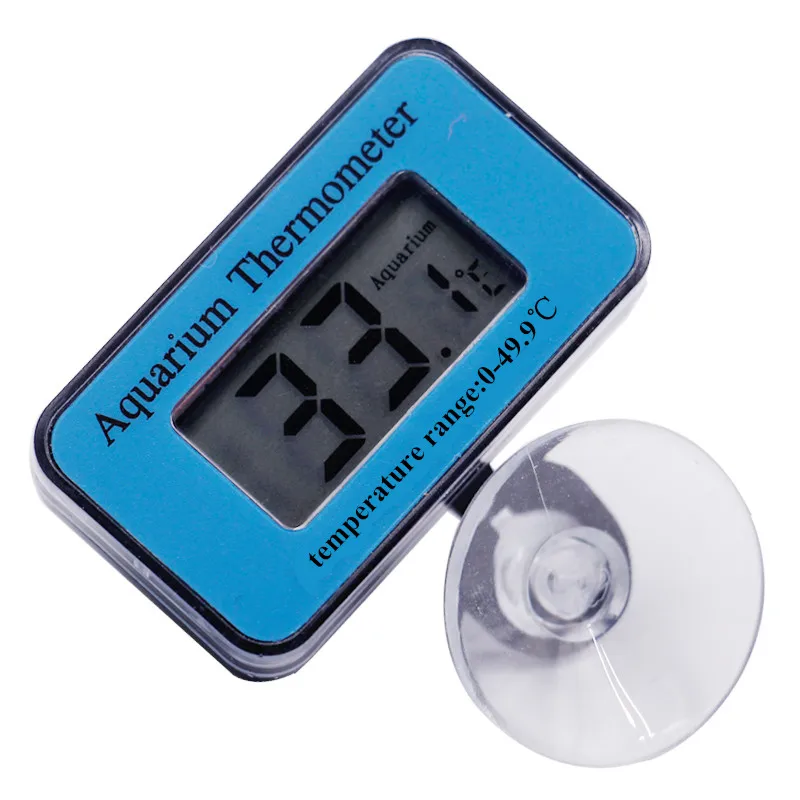 100PCS by DHL Digital portable suction Thermometer Temperature Meter LCD display Water Aquarium Waterproof temp detector 10%Off |