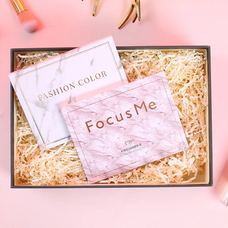

2019 Hot Sale Eyeshadow Pallete Marble Powder Eye Shadow Web Celebrity Recommend Not Fly 12 Color Tray Bead Light Earth 4107
