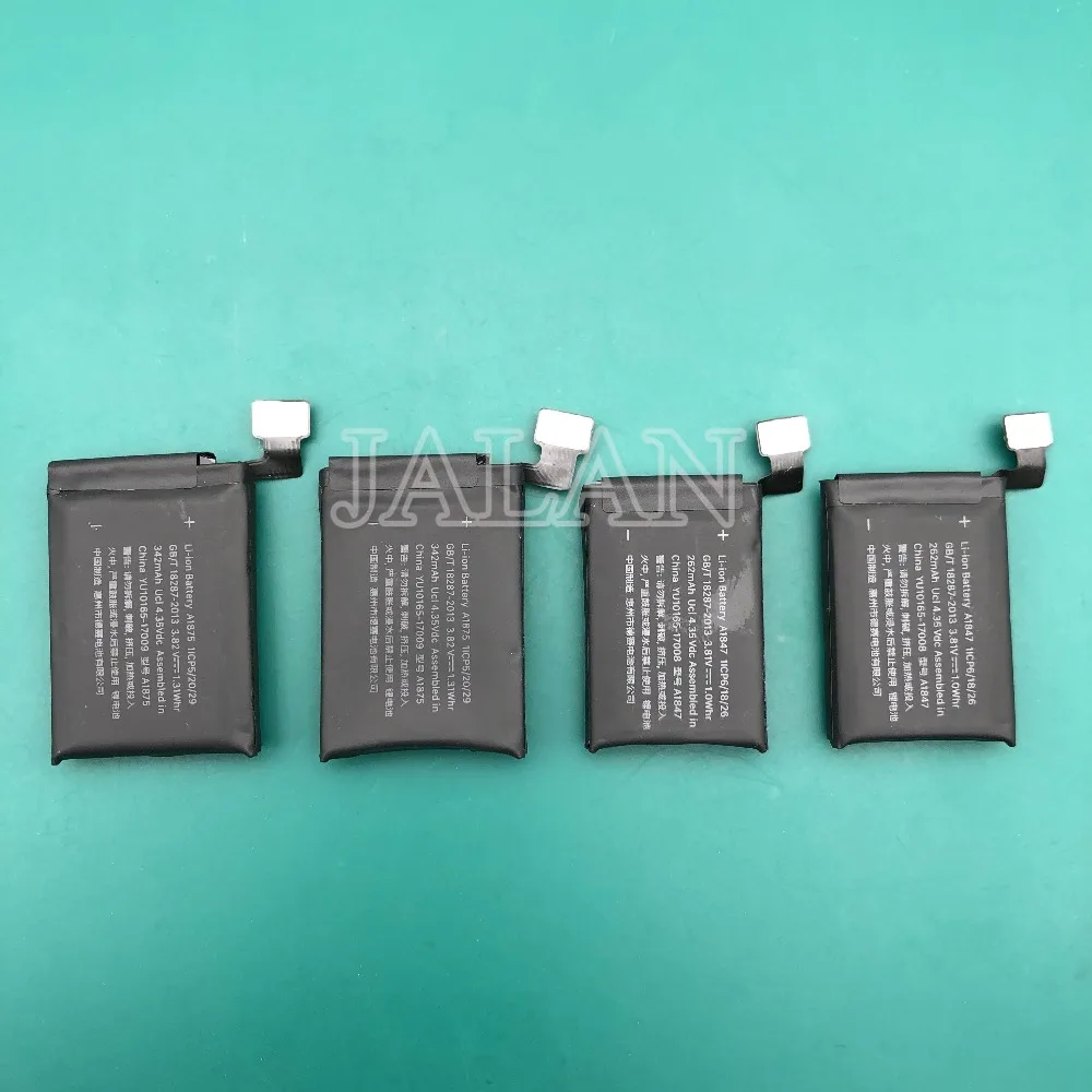 Батарея для Apple Watch Series 1 2 3 gps 38 мм A1847 Real 262 мАч 42 мм A1875 Real 342 мАч Высокая емкость протестирована