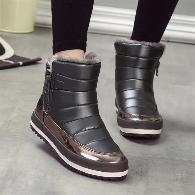 

A Brand shoes 2017 new autumn and winter Female children waterproof snow boots women warm boots child boots