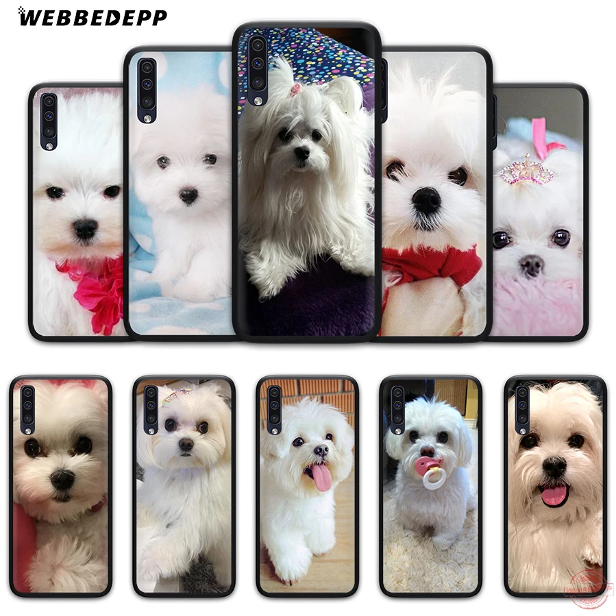 

WEBBEDEPP Awesome I Love My Maltese Dog Soft Phone Case for Samsung A50s A40s A30s A20s A10s A60 A70 M10 M20 M30 M40 Cases
