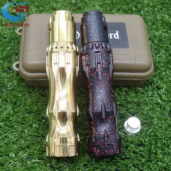 

E-cigarette overlord mod kit 18650/20700/21700 battery Vaporizer Mod VAPE 24mm brass pen kit vs AV Medieval kit sob v2 mod kit