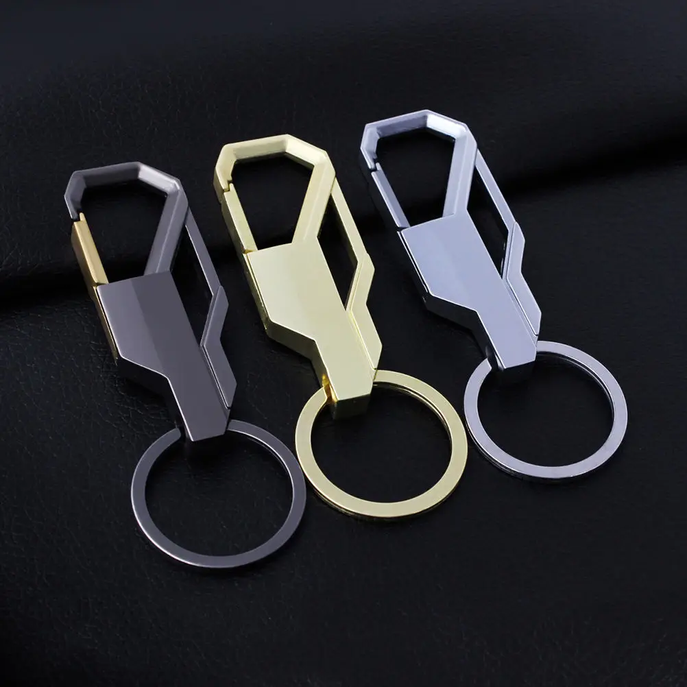 NEW Mens Auto Car Keyring Creative Alloy Metal Keyfob Gift Keychain Key