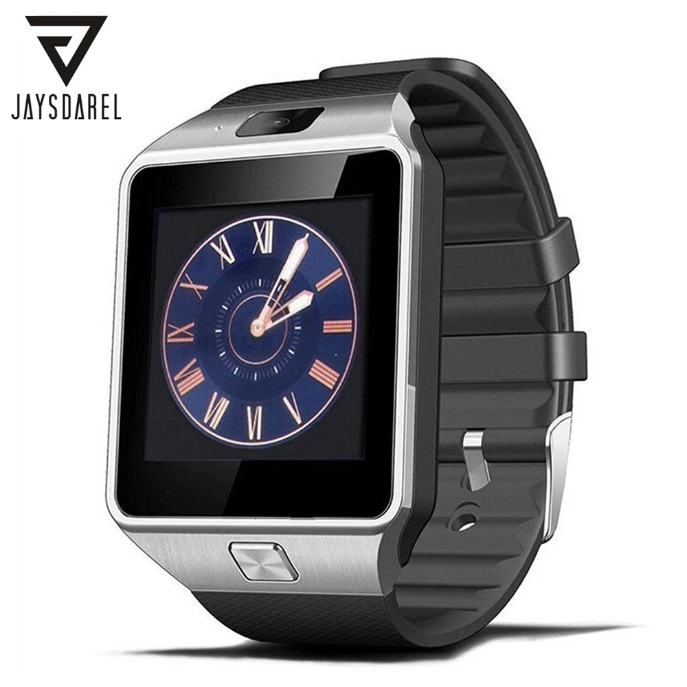 

JAYSDAREL DZ09 Smart Watch For Android Smartphone Support TF SIM Card Wearable Devices Wrist Clock Smartwatch PK GV18 GT08 U8