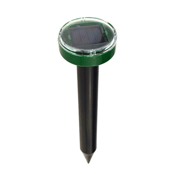 

Newly Eco-Friendly Solar Power Ultrasonic Mole Snake Mouse Pest Reject Repeller Control for Garden Yard FMS19