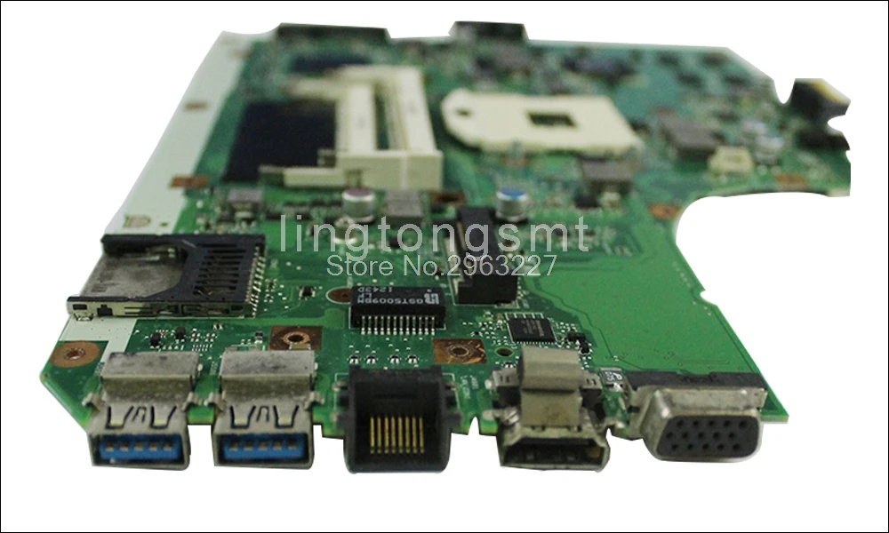 K55VD материнская плата Rev 3,1 GeForce 610M DDR3 для ASUS K55VD A55VD ...