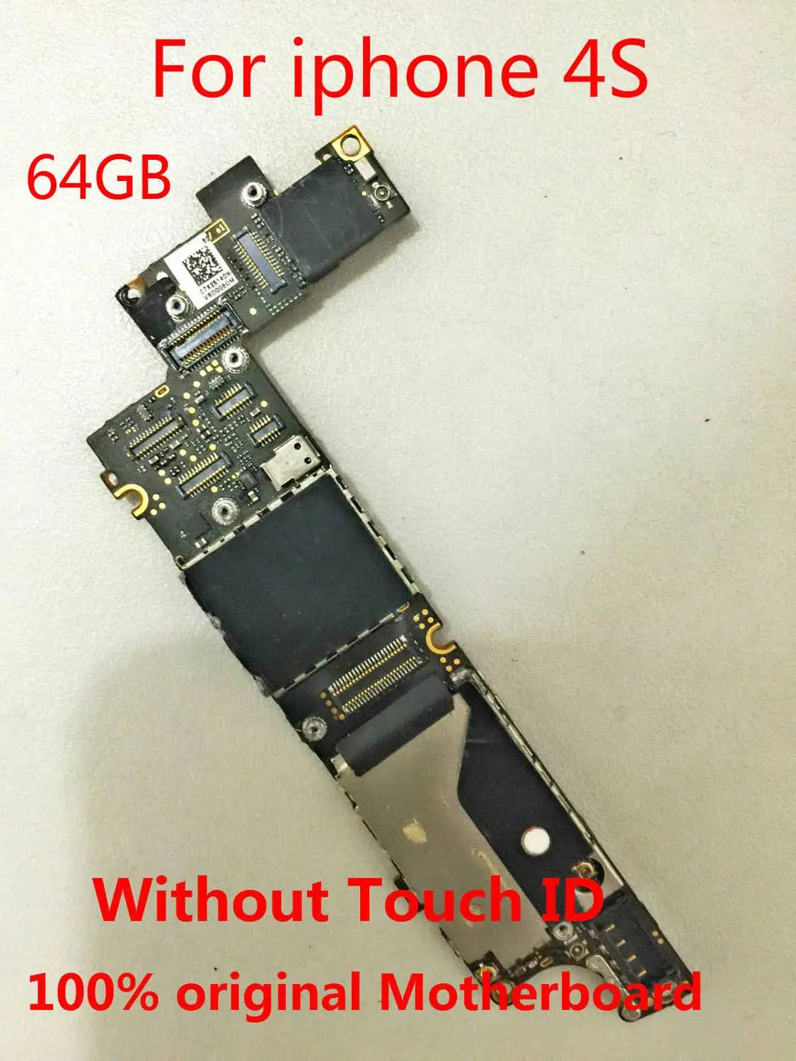 

Gift+For Original Motherboard for the Apple iPhone 4S 64gb 100% working and unlocked Logicboard free shipping +gift +tool