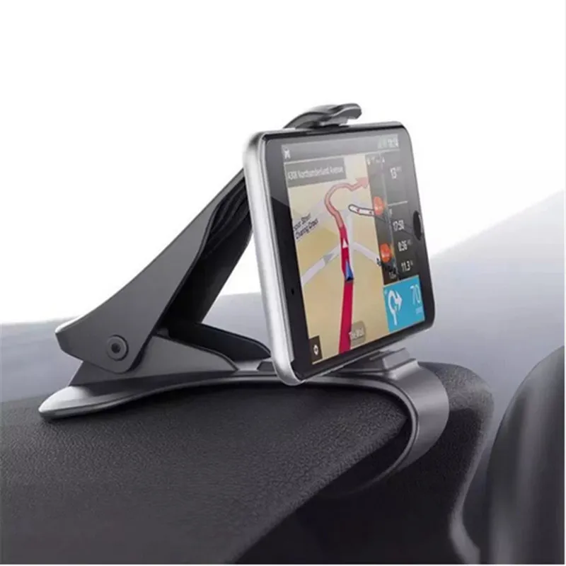 

Universal Clip Fold Mobile Phone ABS Clamp Dashboard Car Phone Holder GPS Navigation Cradle Mount Stand Holder Dropshipping