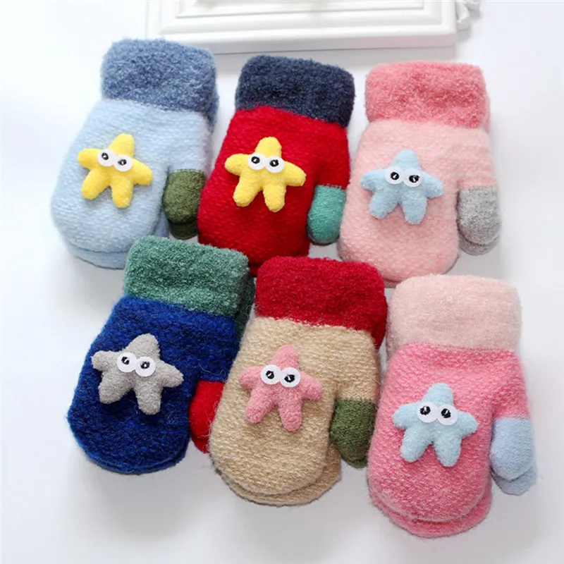 Buy Cute Toddler Baby Warm Winter Gloves Thicken