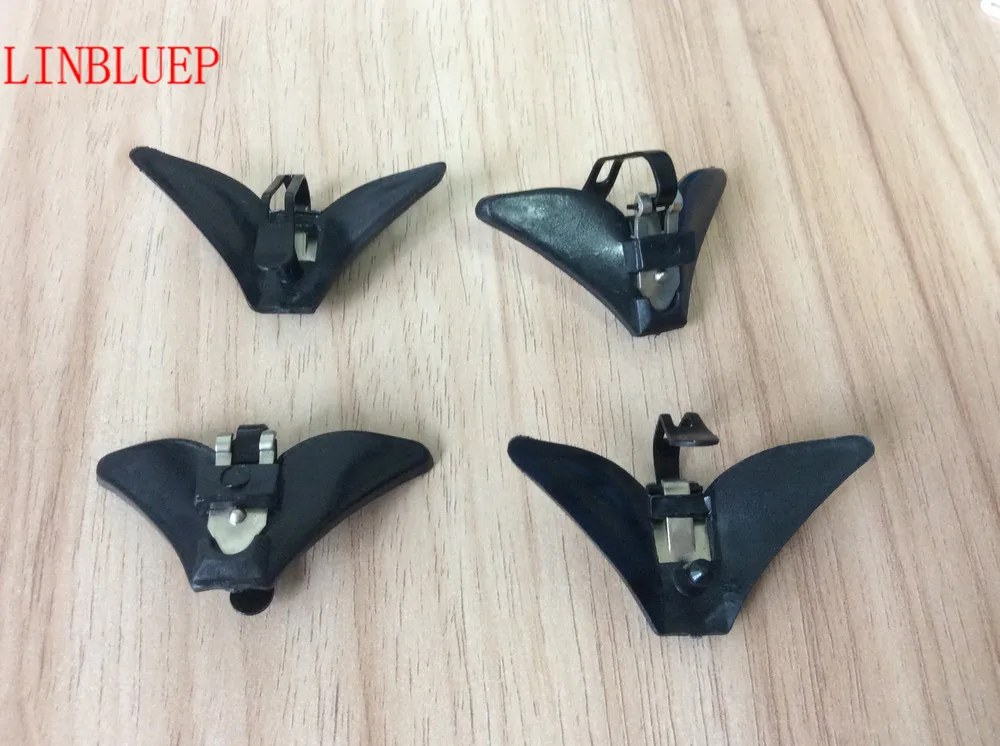 Zipper Tie Hardware Clip Buckle Adjuster Clip On Necktie 50 Sets