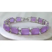 Цена 16 Новинка^ Подлинная александритовая цепочка/звено ювелирный браслет 7," AAA