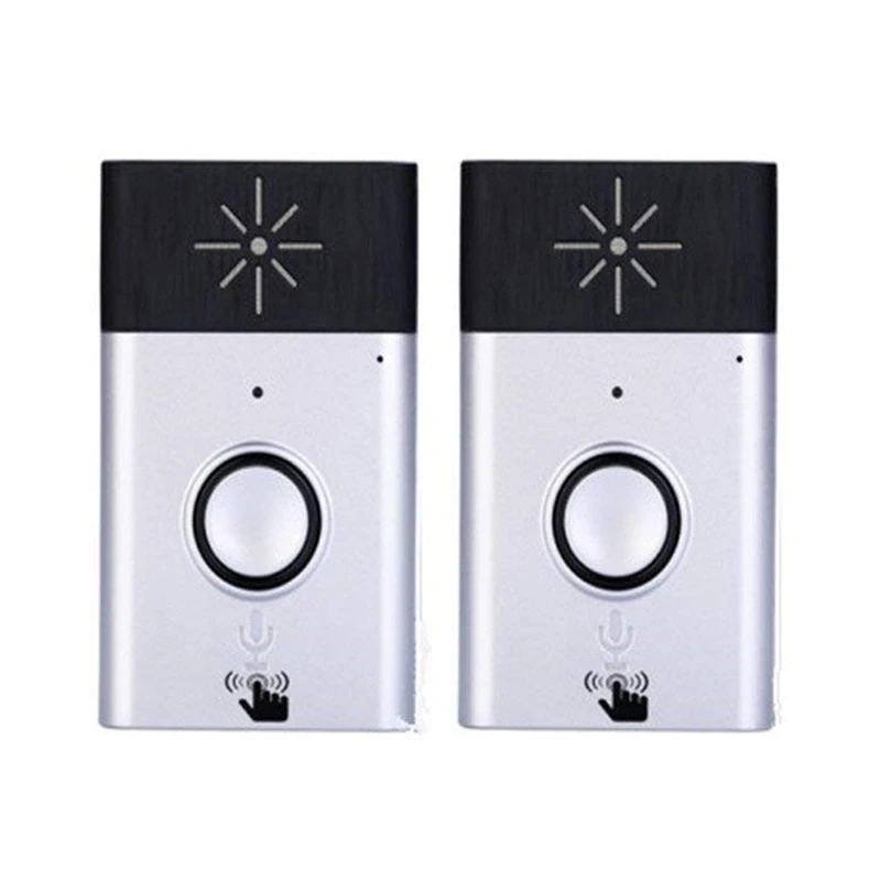 

Intercom Voice Transmitter Door Bell 1 Transmitter + 2 Receiver 200m