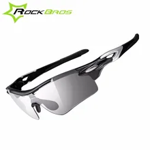 ROCKBROS Polarized Cycling Glasses Photochromic Bike Glasses Outdoor Sports Bicycle Sunglasses Goggles Eyewear Myopia Frame