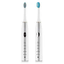 Акустическая вибрационная Магнитная подвеска электрическая зубная щетка Индукционная зарядка Тип для взрослых бытовая электрическая зубная щетка
