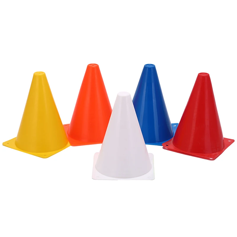 Football Rugby Speed training Equipment Space Marker Cones Slalom Roller skate pile cup skating Skateboard Mark CupSoccer 18cm