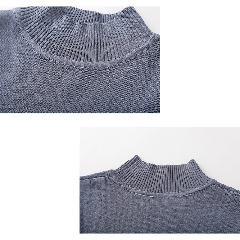 BGTEEVER весенне-летний вязаный тонкий пуловер Женский вязаный свитер с круглым вырезом Женская универсальная базовая футболка с коротким рукавом