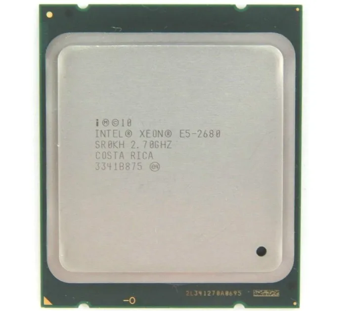 Процессор Intel Xeon E5 2680 2 7 ГГц 20 МБ кэш 8 ГТ/с LGA 2011 SROKH | Компьютеры и офис