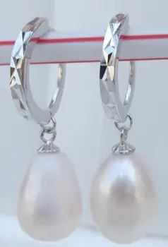 

New Huge AAAA+++ 10-13mm South Sea White Pearl Earring