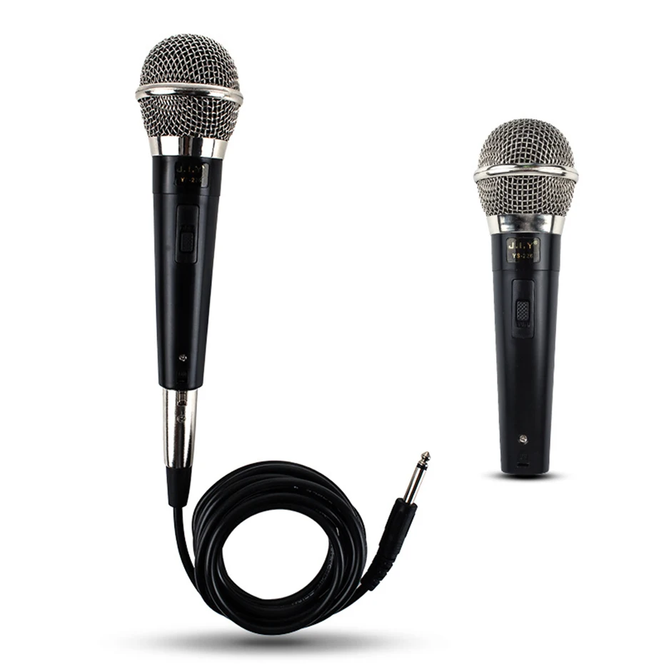 Динамический проводной микрофон Студийный кардиоидный разъем 6,3 мм XLR микрофон с кабелем 3 м для пения системы вечерние усилитель KTV