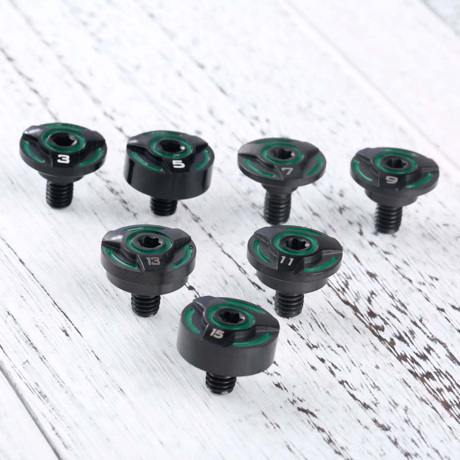 

3g/5g/7g/9g/11g/13g/15g Golf Club Heads Weight Weights Replacements For Callaway RAZR Fit X-TREME Series Driver And Woods Green