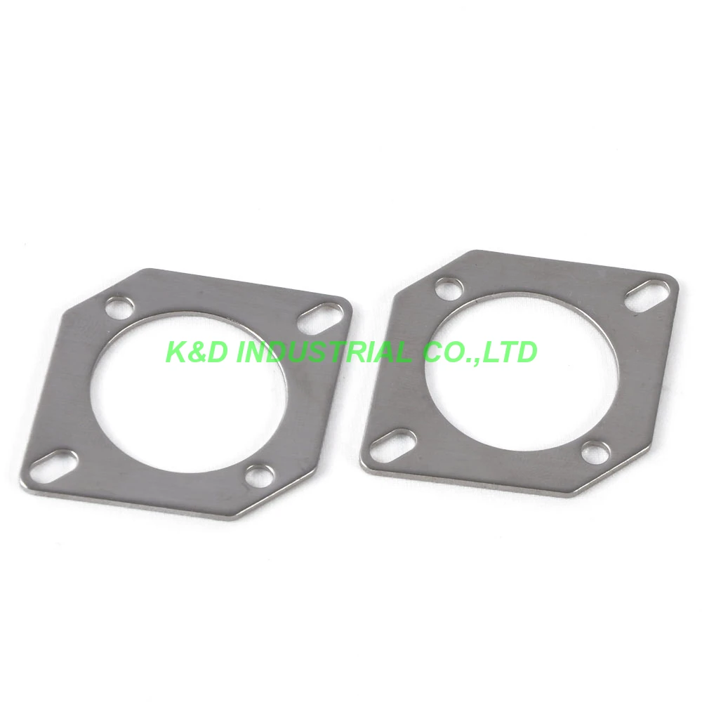 Soquete do Tubo Plana de Aço Inoxidável de Montagem à Prova de Choque 8pin para 9pin Placa 4 Pcs - Image 3