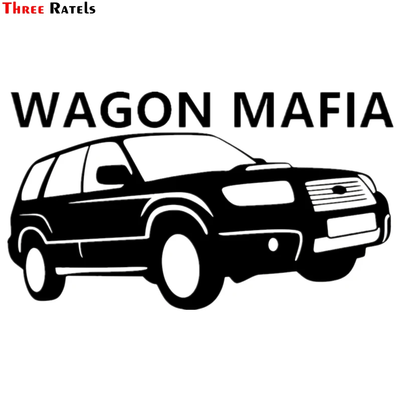 Three Ratels TZ 936# 12*21.2см 1 3 шт виниловые наклейки на авто wagon mafia for Subaru Forester для субару