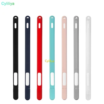 

50pcs Soft Silicone Cases For Apple Pencil 2nd iPad Pencil 2 Cap Tip Cover Holder Tablet Touch Pen Stylus Pouch Sleeve