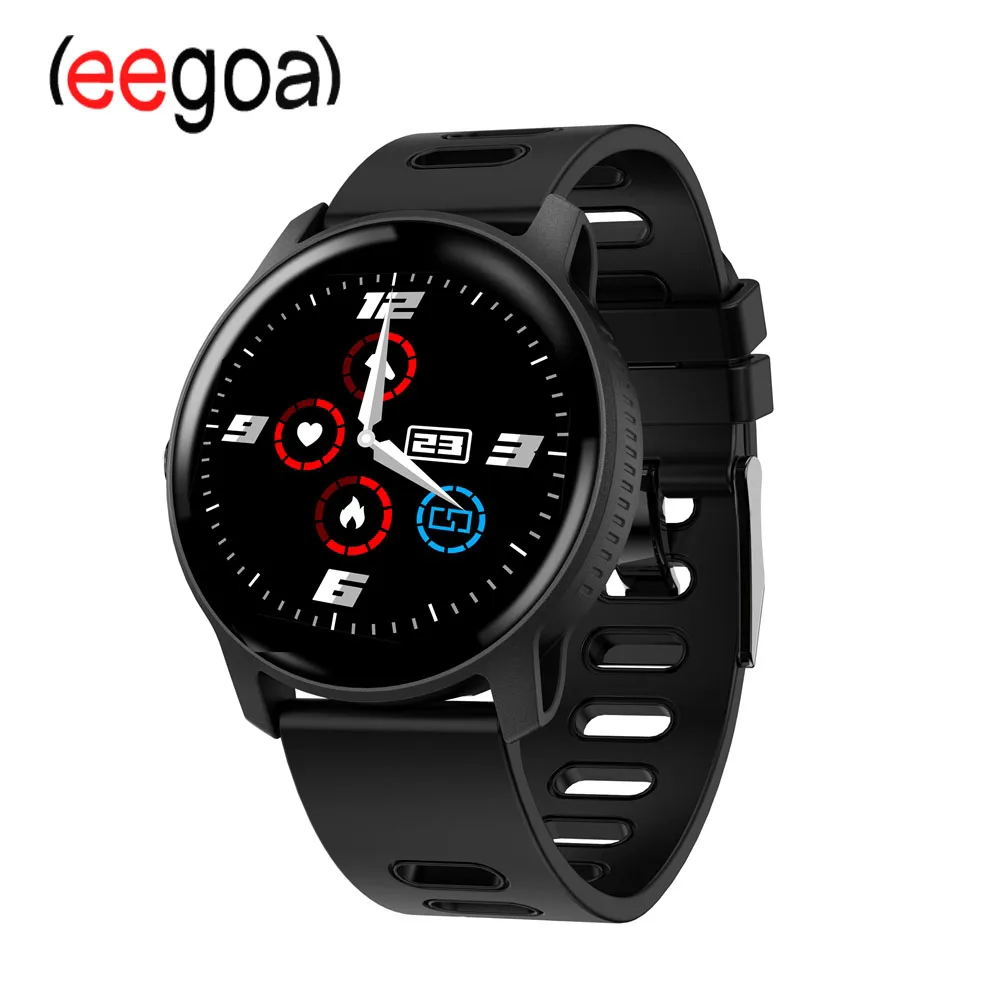 

S08 Men Sport Pedometer Smart Watch IP68 Waterproof Fitness Tracker Heart Rate Monitor Women Clock Smartwatch
