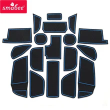 Smabee fessura del Cancello Zerbino s Per Per Ford FOCUS RS ST 2015-2017 Accessori Interni Porta Scanalatura Zerbino 18 pcs