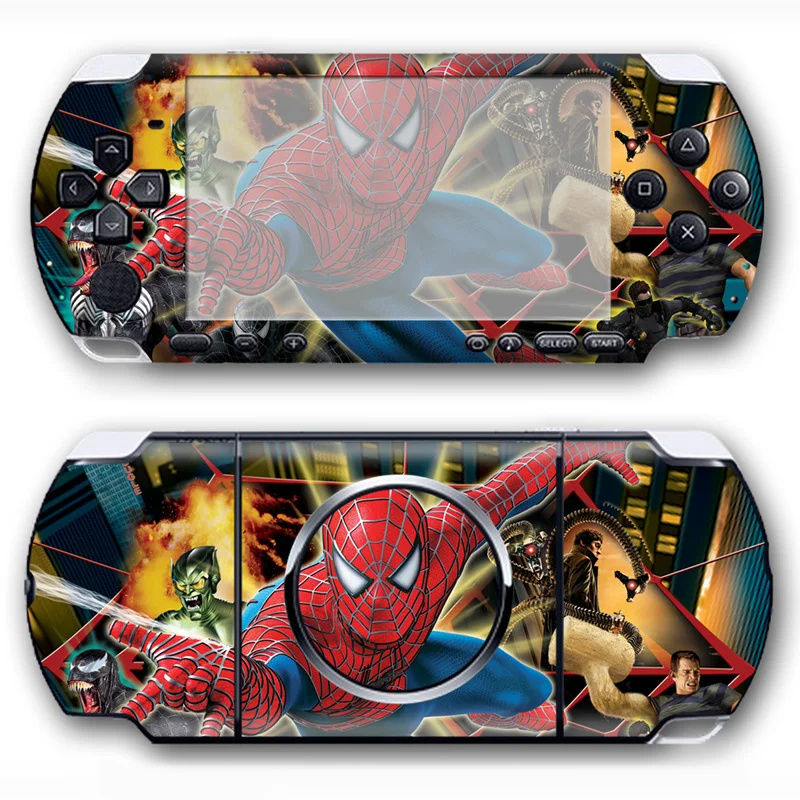 

Coollest Spiderman Design Game Sticker Cover Vinyl Decals for PSP 3000