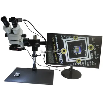 

3.5X~90X Trinocular Guide Stereo Zoom Microscope With 16MP 1080P HDMI Camera 25cm Working Distance PCB Inspection Phone Repair