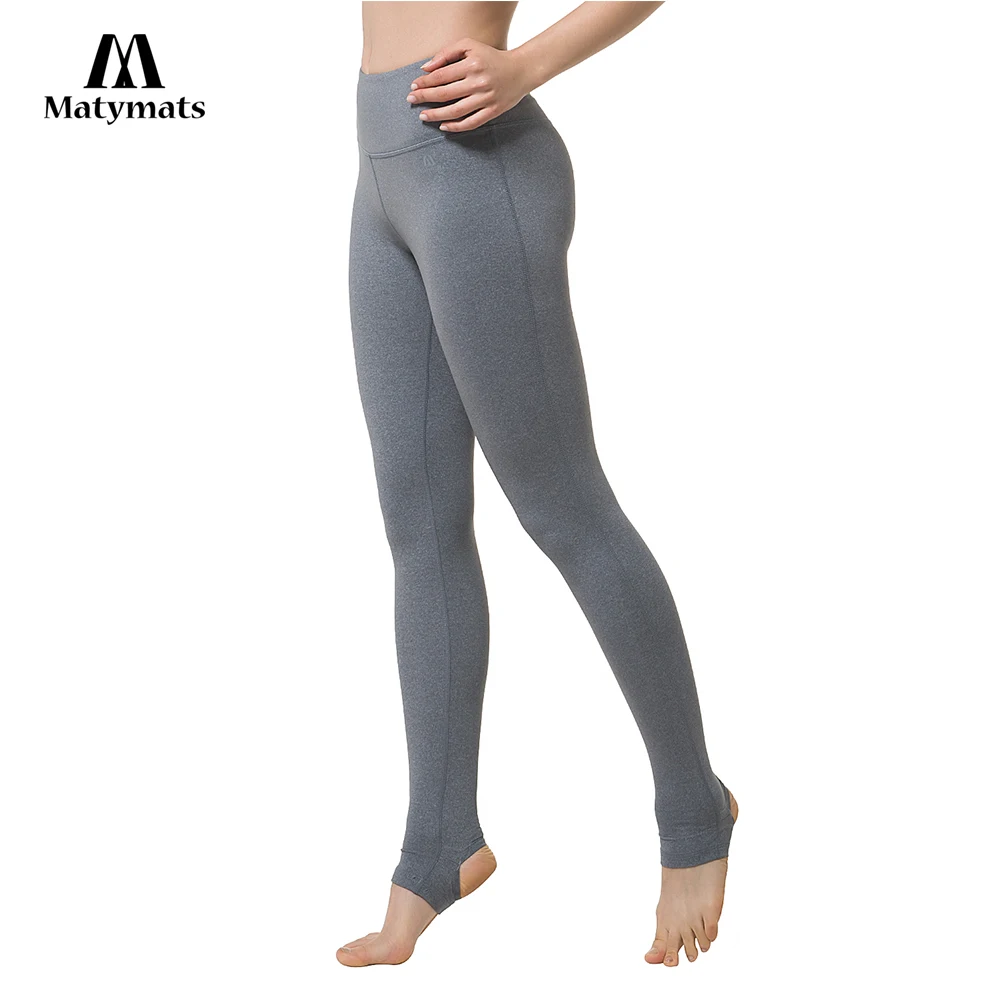 Matymats Women's High Quality Yoga Pants Workout Stirrup Leggings Pants ...