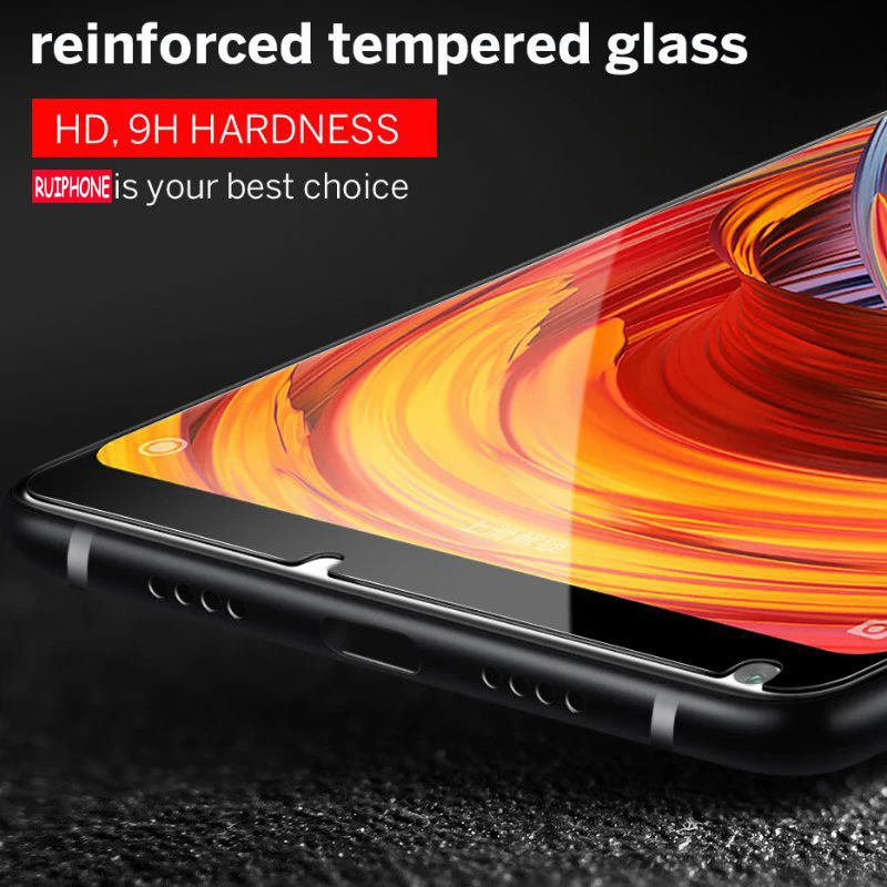 Закаленное стекло HD для Xiaomi Mi MIX 2 S полноразмерная Защитная пленка экрана