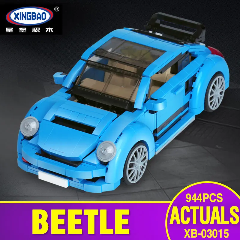 

X Model Compatible with Lego X03015 944Pcs Beetle Car Models Building Kits Blocks Toys Hobby Hobbies For Boys Girls