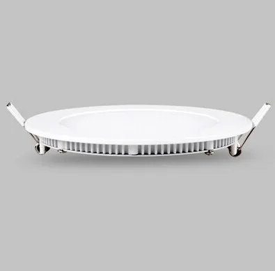 DHL 20 шт./лот 18 Вт LED Панель свет AC85V-265V Круглый/квадратный ultra-thin18w 225 мм LED Панель свет