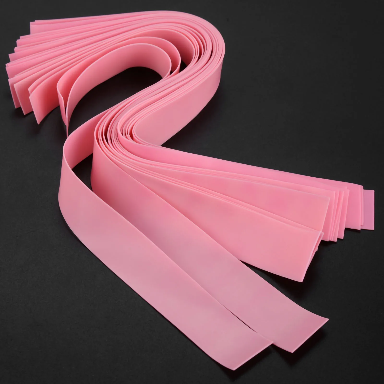 20pcs 0.45mm Thick Natural Latex Slingshots Flat Rubber Bands Strong