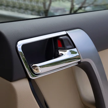

Chrome Interior Side Door Handle Frame Cover Trim 8 PCS For Toyota Prado Land Crusier J150 2010-2018