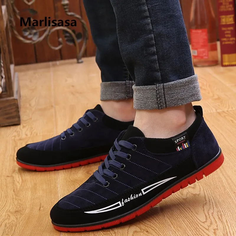 

Marlisasa Men Cool Street Black Comfortable Shoes Male Fashion Autumn Shoes Man's Shoes Zapatillas De Deporte Masculinas F2352