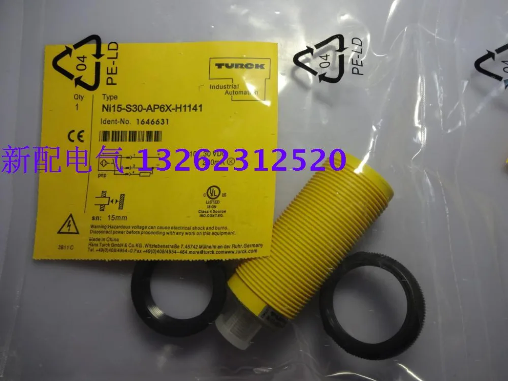 NI15-S30-AP6X-H1141 NI15-S30-AN6X-H1141 Turck Бесконтактный переключатель Senaors новая гарантия