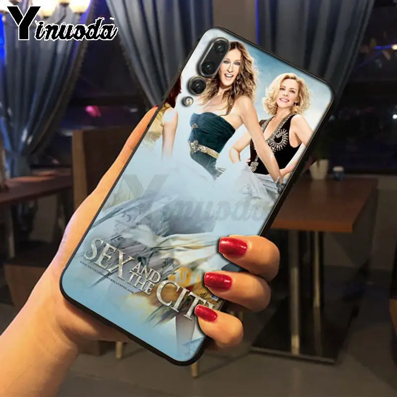 Yinuoda секс и город девушка дизайн, чехол для телефона чехол для huawei p20pro p20lite mate10pro nova 3i mate20 pro honor8x чехол