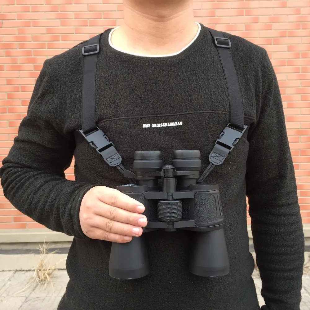 

Binoculars Carrier Shoulder Straps Digital Camera Carrier Elastic Braces Parachute Sublateral Bands for Binoculars and Camera