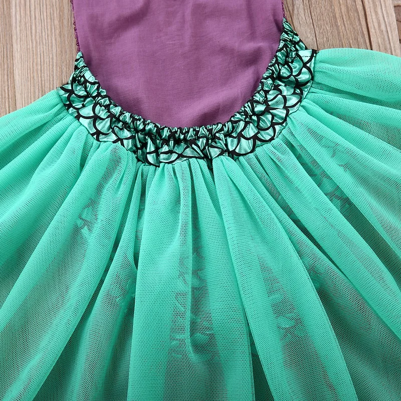 Emmababy Sequin Mermaid Toddler Baby Girls Lace Tutu Romper Sunsuit Clothes Costume+Headband Sets Emmababy Sequin Mermaid Toddler Baby Girls Lace Tutu Romper Sunsuit Clothes Costume+Headband Sets